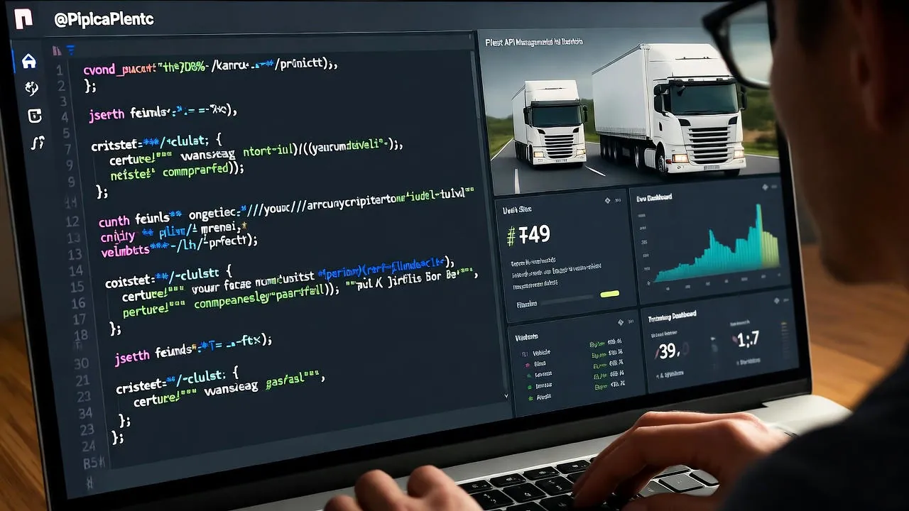 Diagrama de flujo de datos: Del tacógrafo digital al ERP mediante API TachoTools