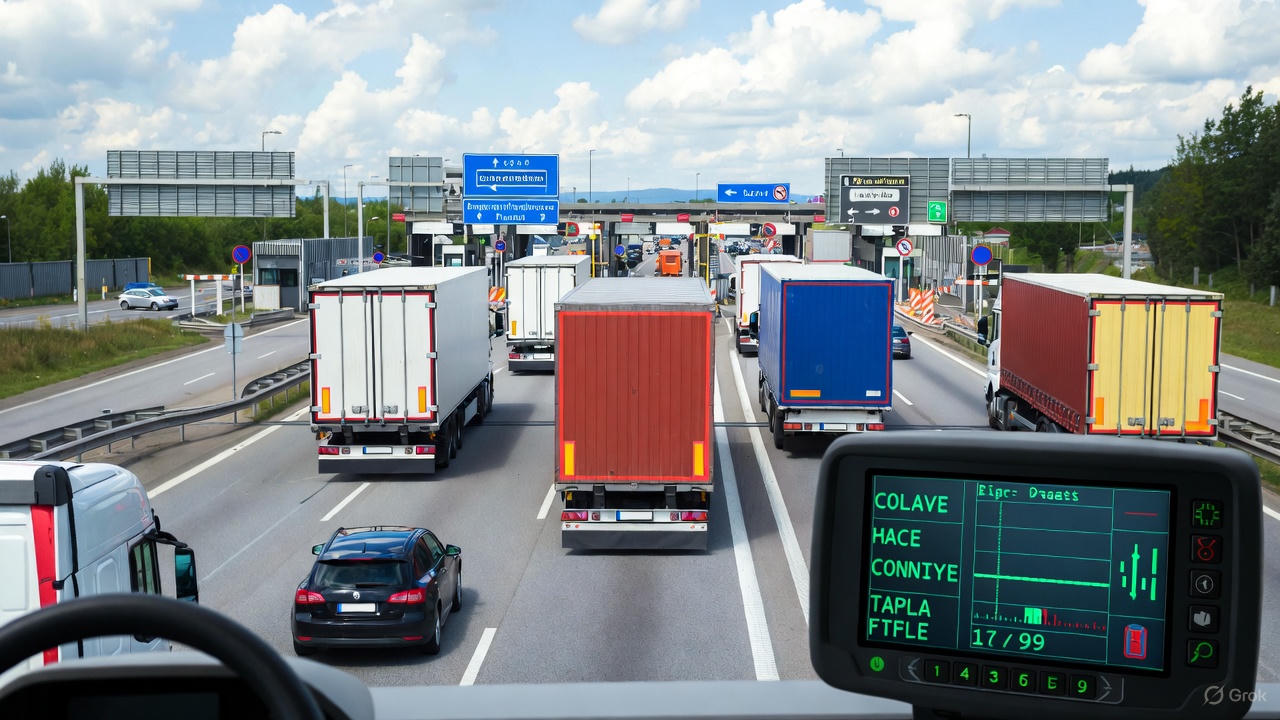 Registro del cruce de fronteras en el tacógrafo digital según el Paquete de Movilidad